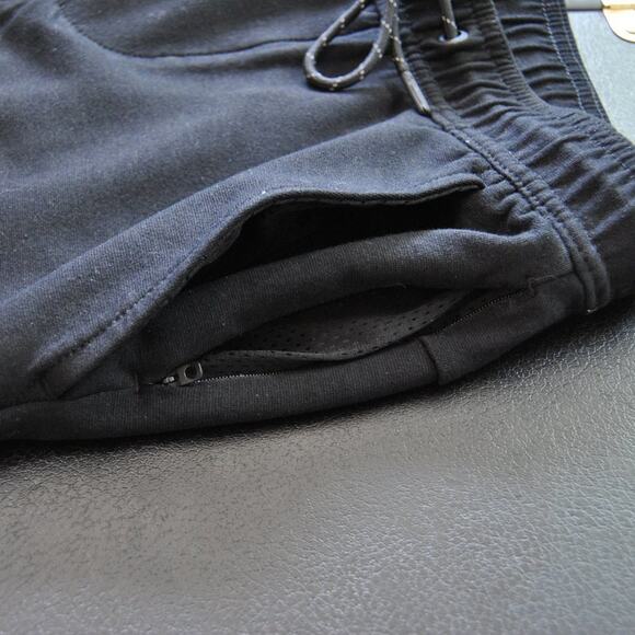 American Eagle Black Jogger Style Sweatpants with Drawstring Small - Picture 4 of 9